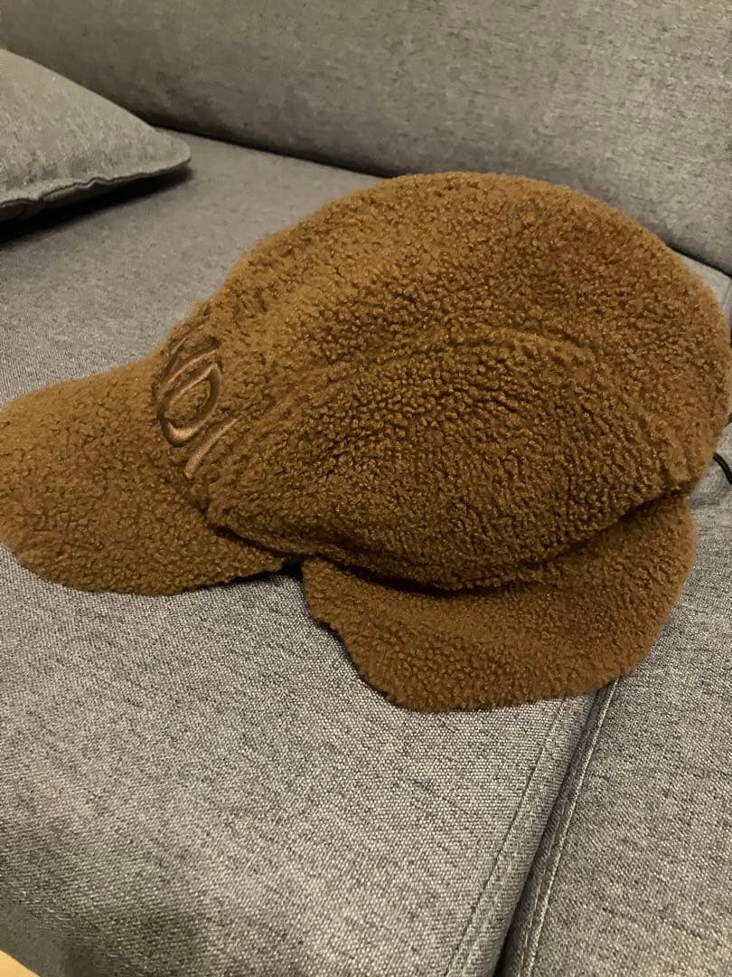 FENDI ブラウン フライトキャップ TU