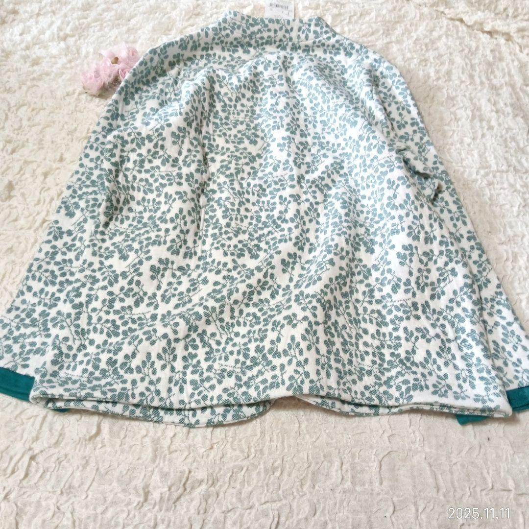 新品　ナルエー　コットン　接結厚手ナッツジャガードパジャマ