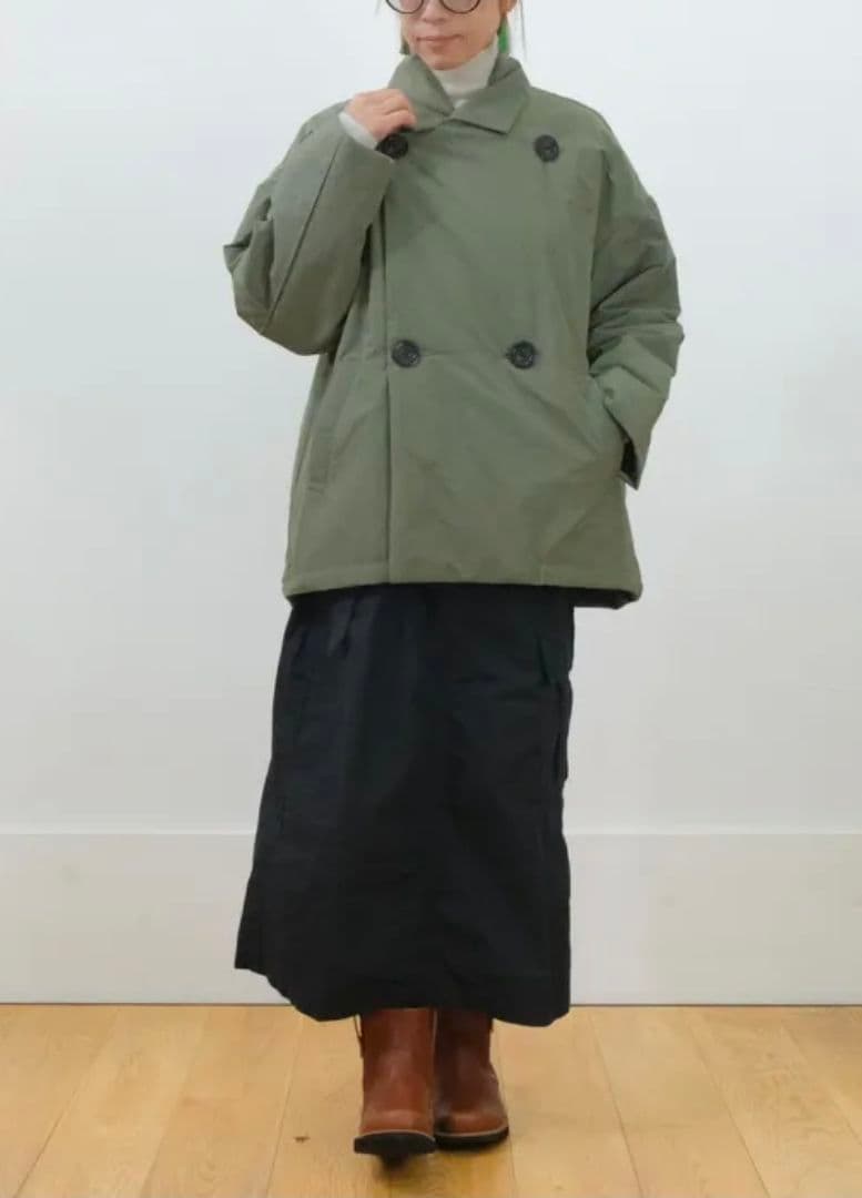 Brocante / ブロカント NCポプリン(中綿キルト) ニュアージュコート