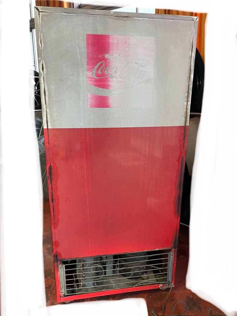コカコーラ　冷蔵庫　NS80A オープンタイプクーラー　送料込み