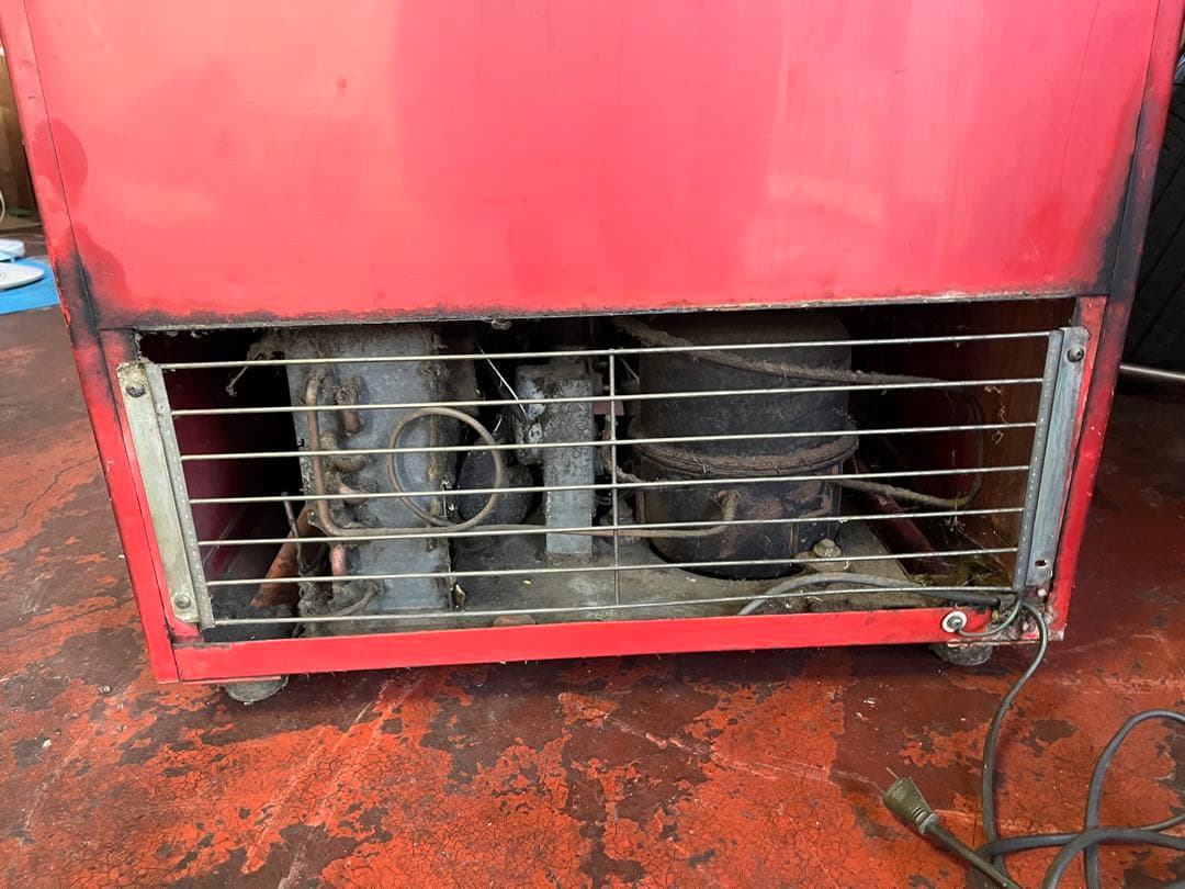 コカコーラ　冷蔵庫　NS80A オープンタイプクーラー　送料込み