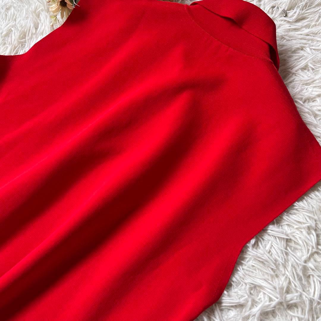 BLAMINK コットン ミラノ 14G ハーフ ジップ ニット セーター