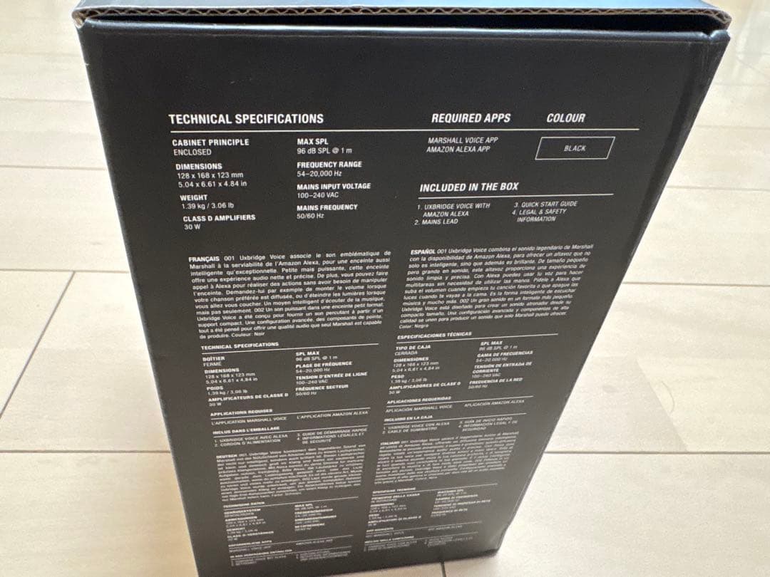 未使用・Marshall Uxbridge Voice with Alexa