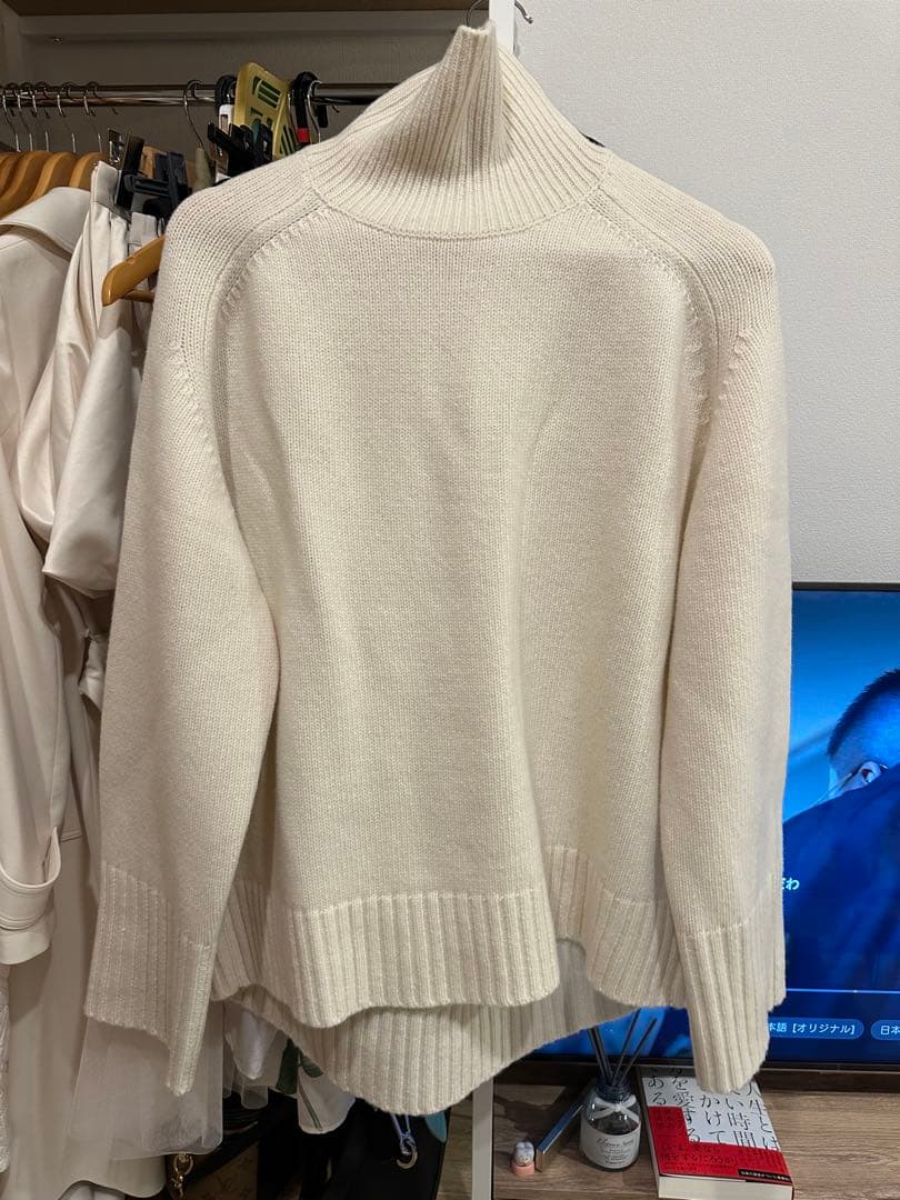 A*様 anuans HAMILTONウールカシミヤタートルネックプルオーバー