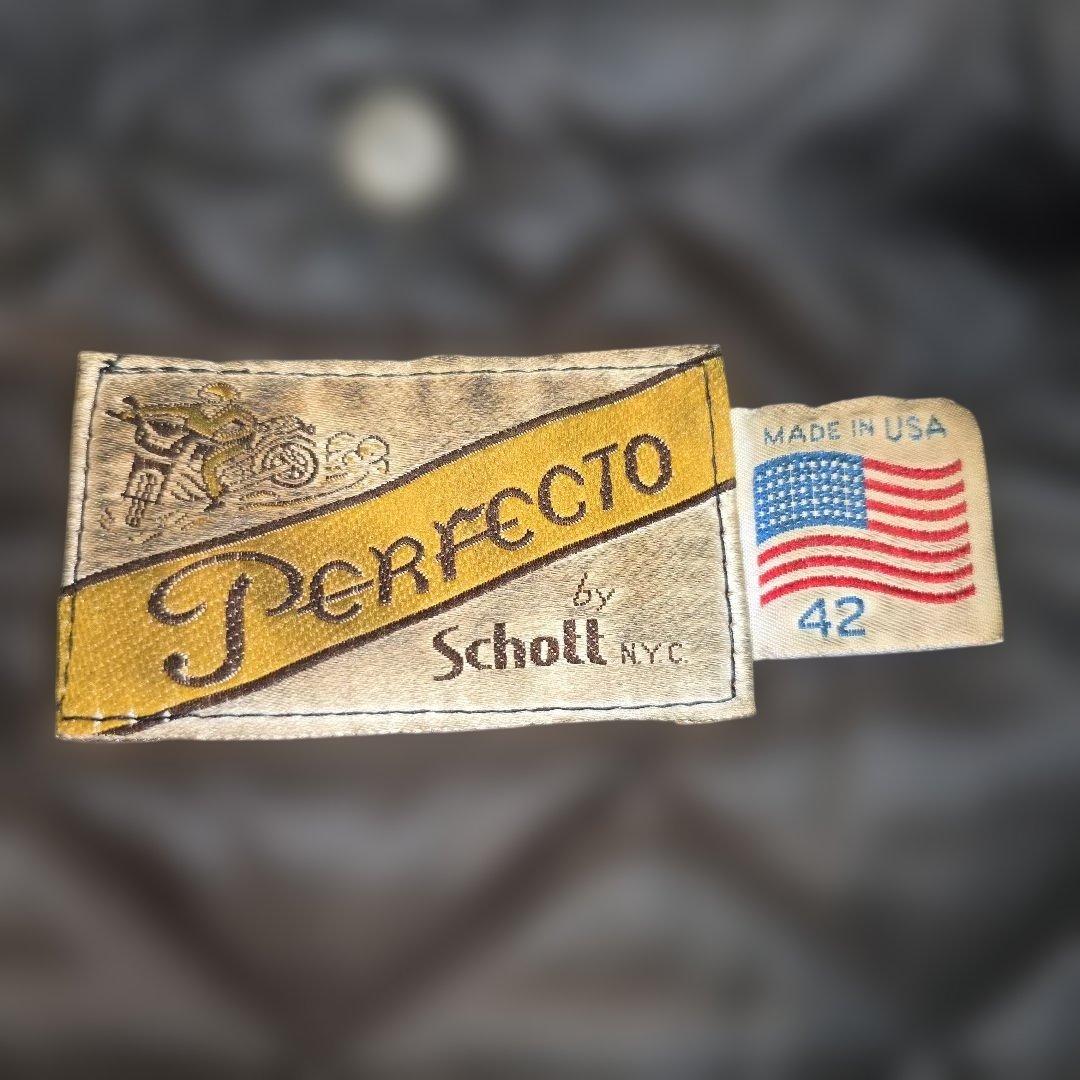 あ*ざ様 【Schott 618 80~90年代 42サイズ】ヴィンテージWライ