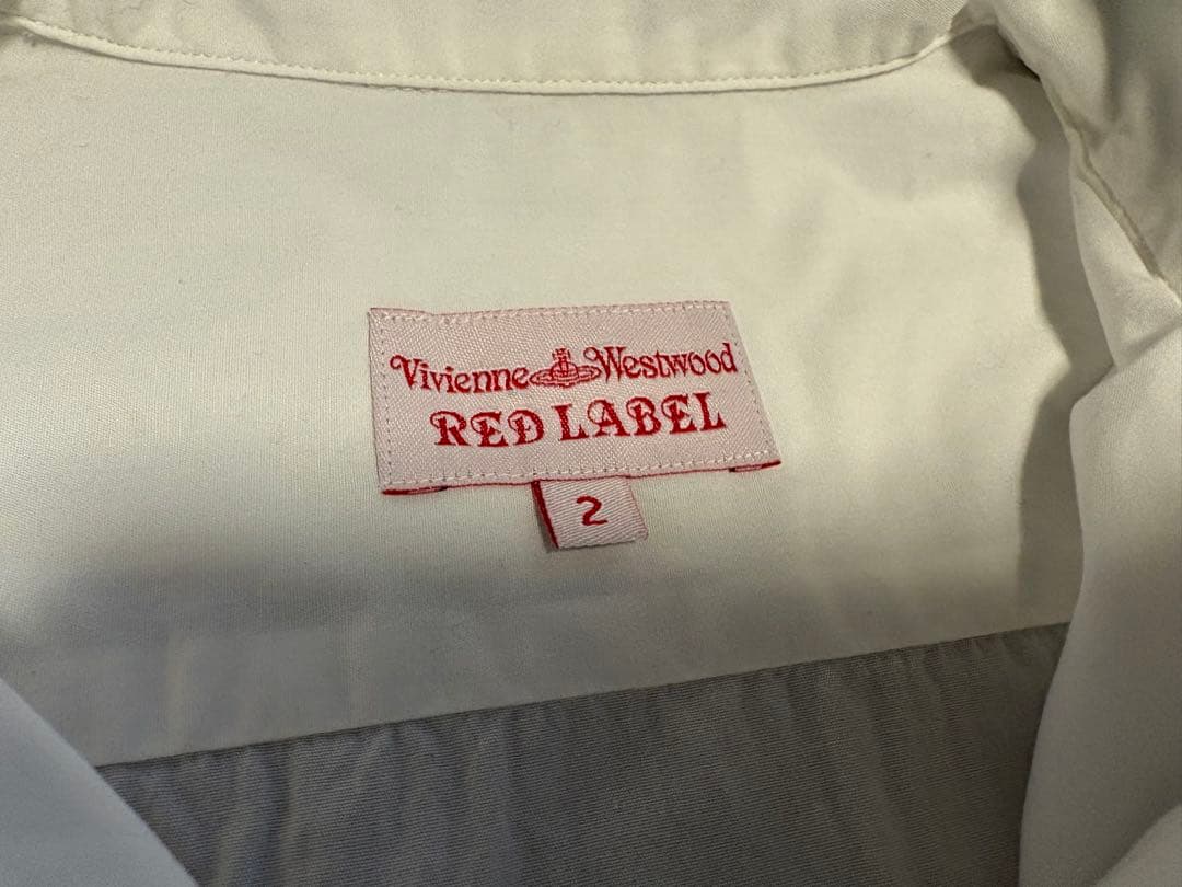 【値下】Vivienne Westwood RED LABELホワイト長袖シャツ