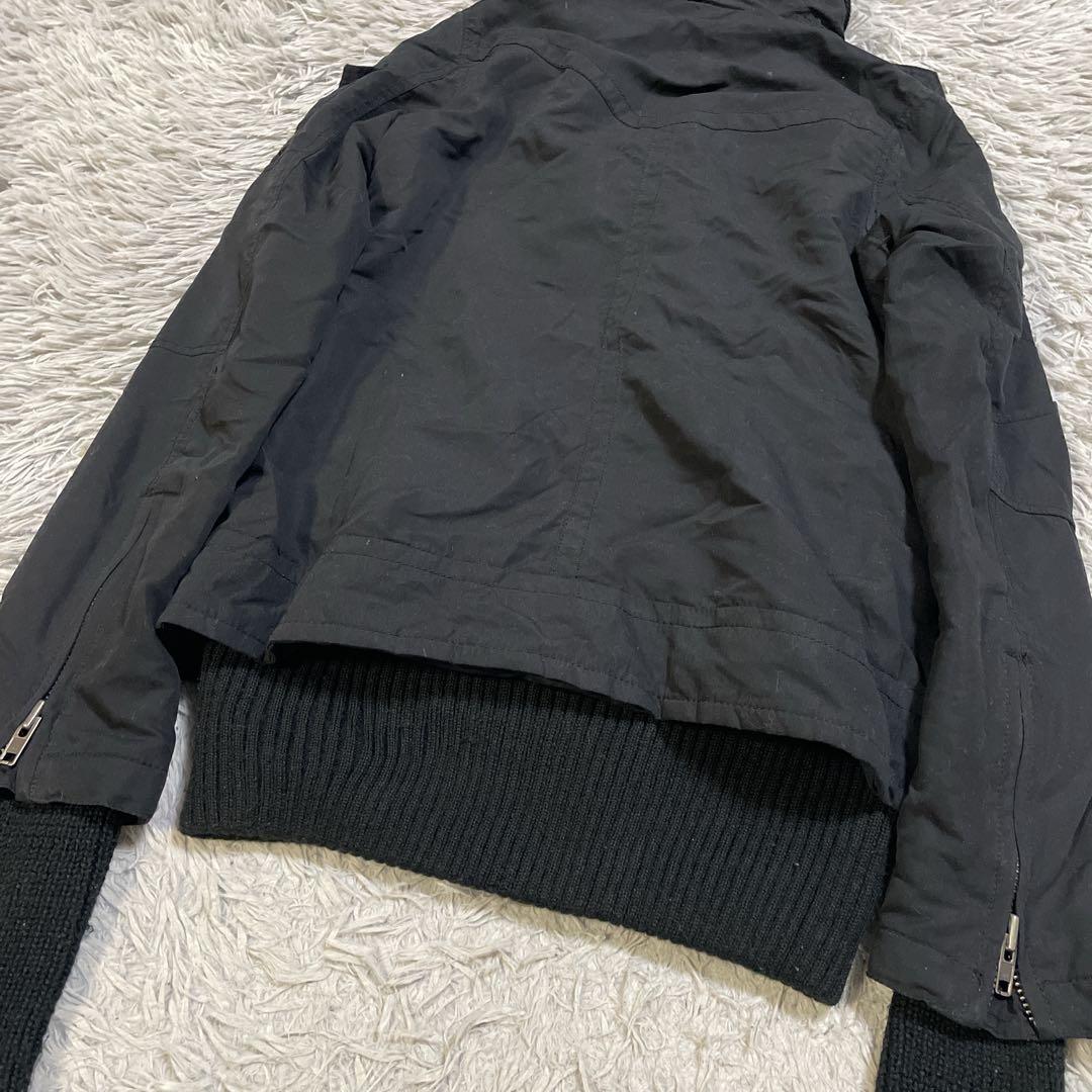 Y2K アーカイブ　グランジ SLY N-3B ファー　モッズコート　ギミック