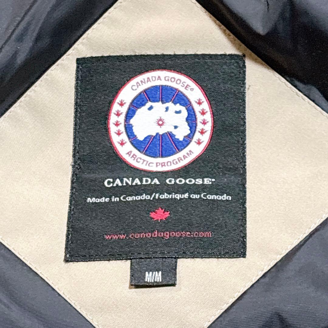 ほぼ未使用✨　カナダグース　ダウンジャケット　　タン　ベージュ　M ファー