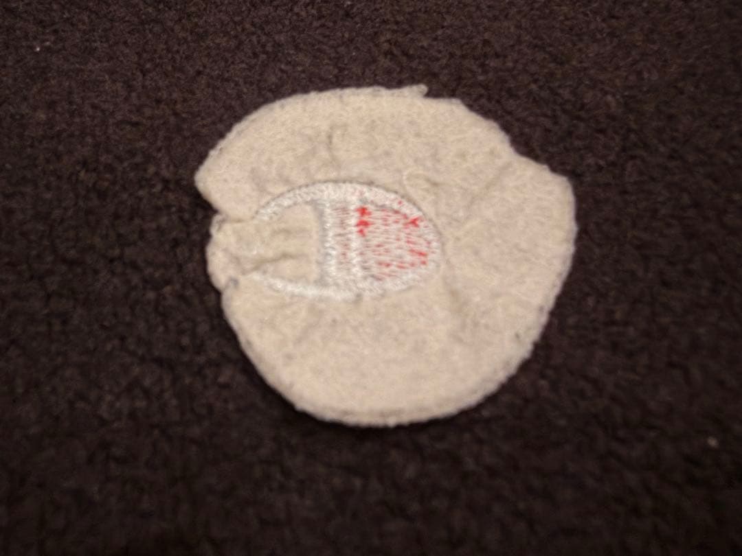 80s初期 チャンピオン 超フェード ブラック L リバースウィーブ 目無し 黒