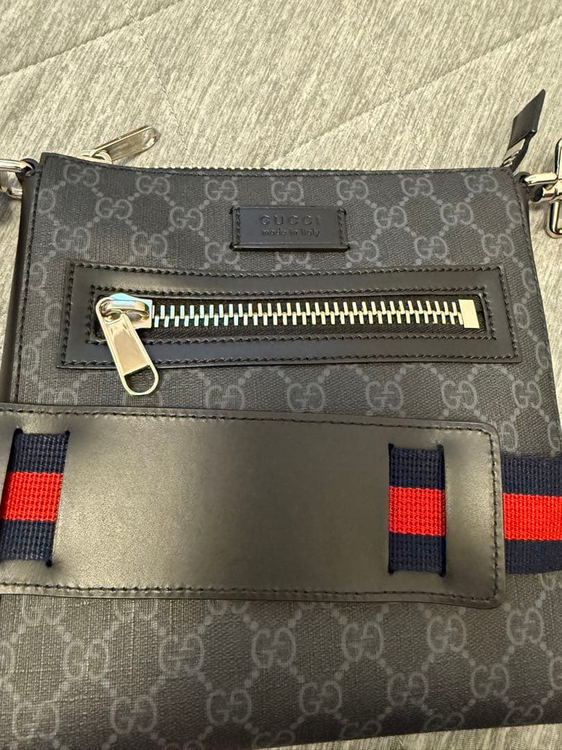 GUCCI グッチ GG スプリーム メッセンジャーショルダーバック