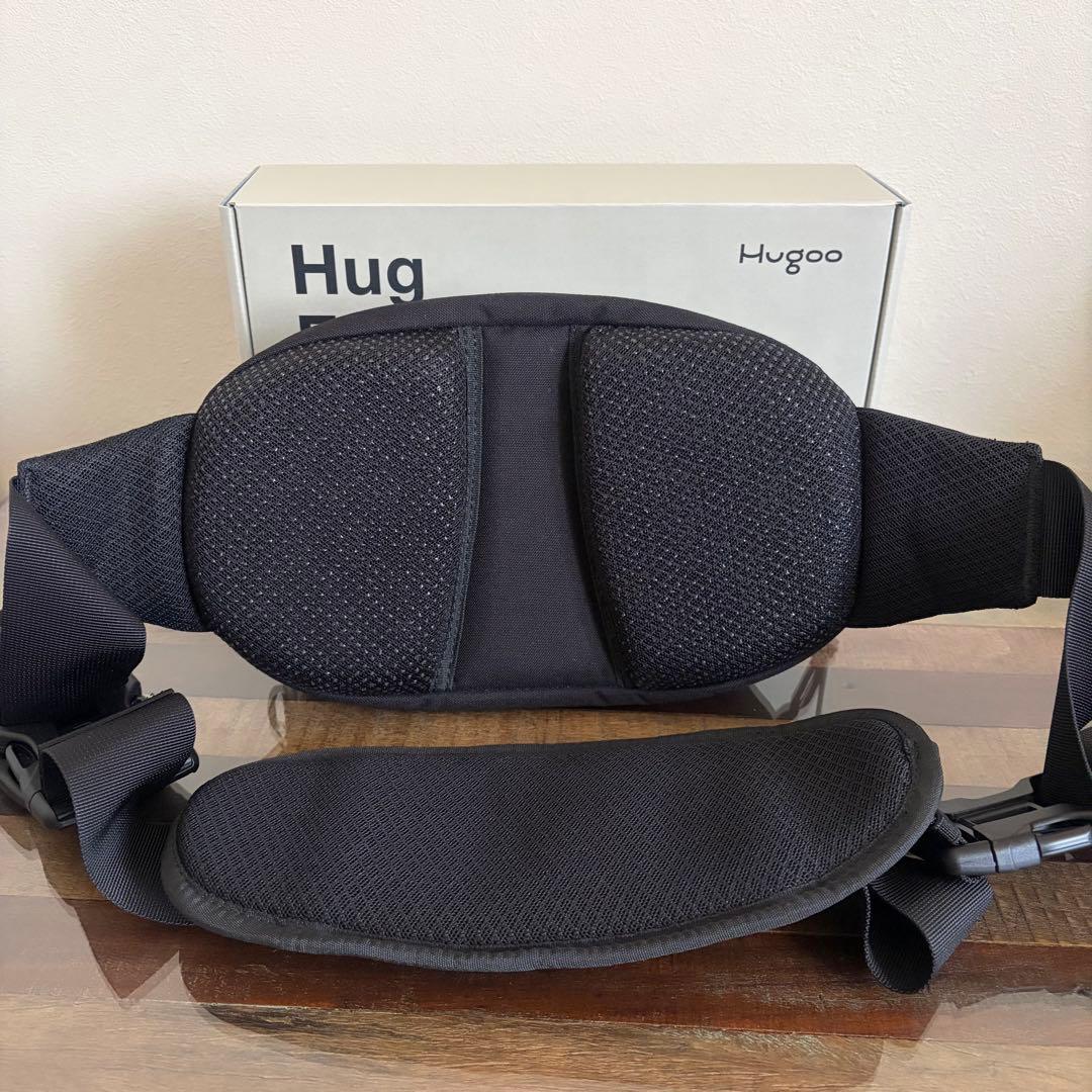 【美品】Hugoo ヒップシート ブラック