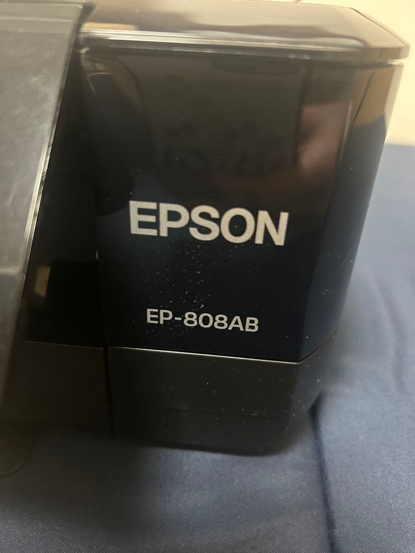 EPSON EP-808AB プリンター 本体 プラスインク未使用6個付き