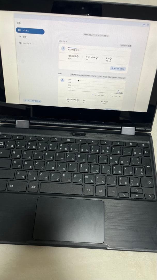 Lenovo Chromebook 本体、充電コード