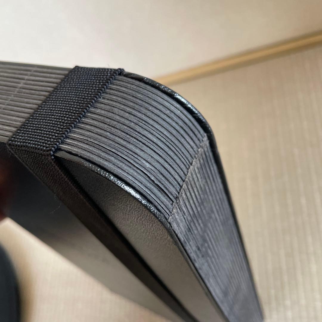 BOOKNITURE ブックニチュア 折りたたみ椅子 スツール レザーブラック黒