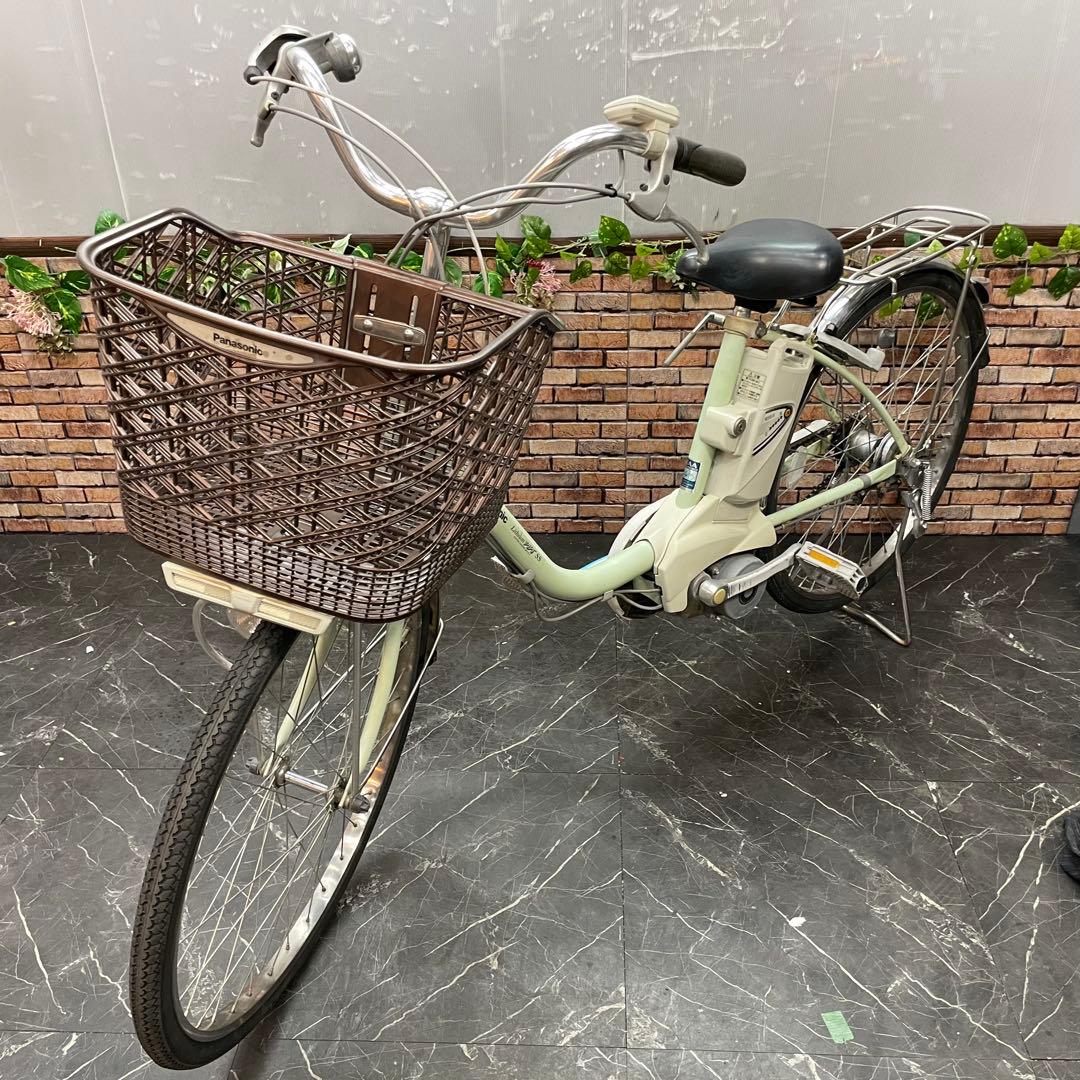 【12】電動自転車 Panasonic lithium vivi SS グリーン