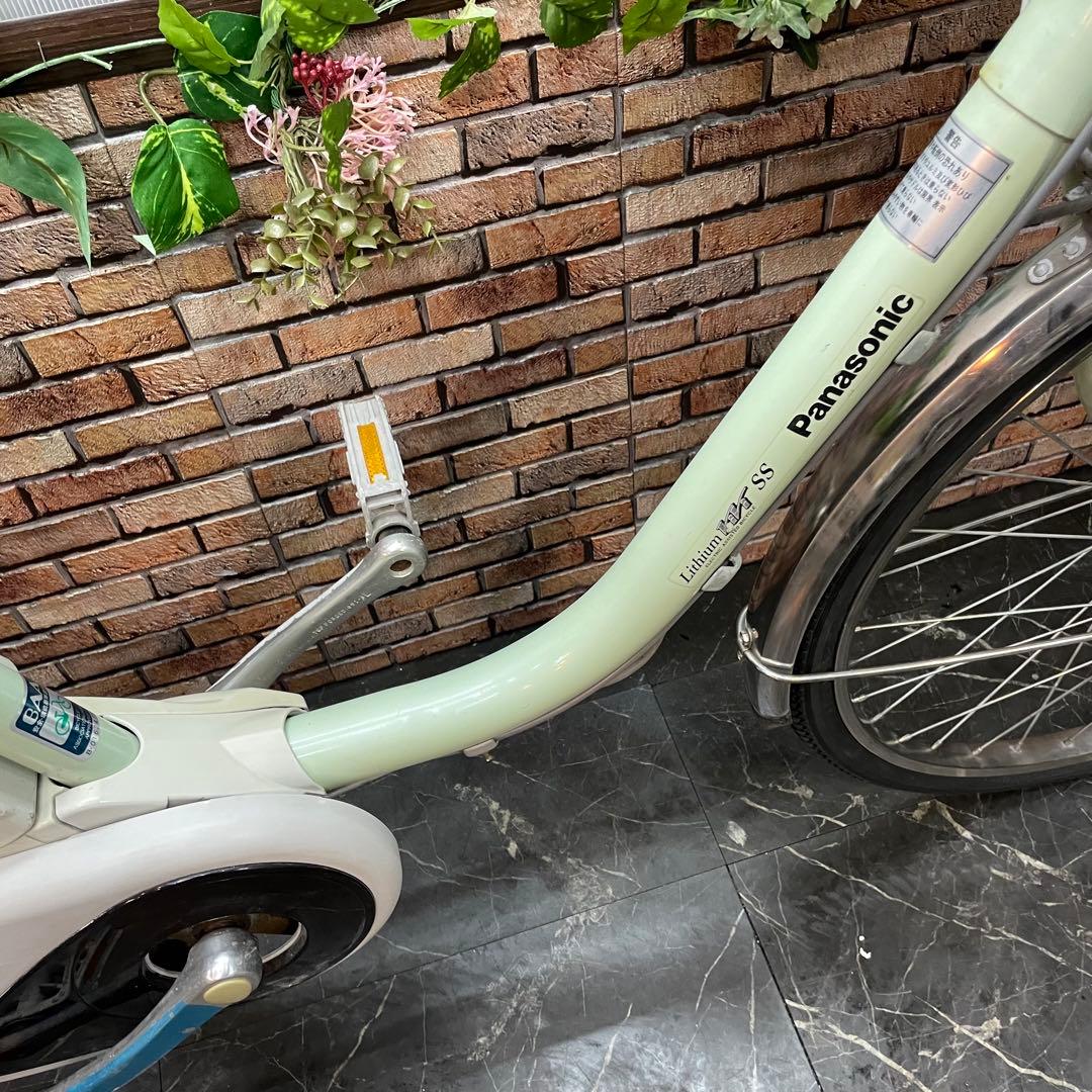 【12】電動自転車 Panasonic lithium vivi SS グリーン
