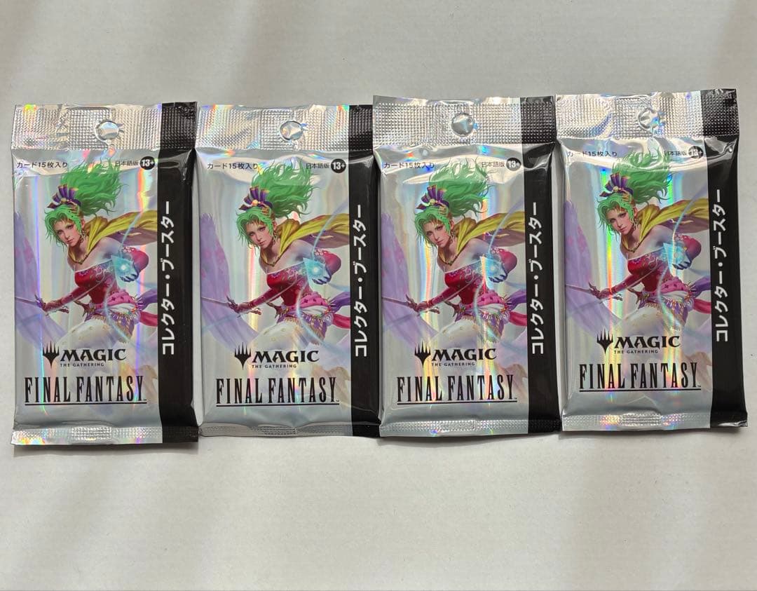 MTG　ファイナルファンタジー コレクターブースター日本語版　4P　ff
