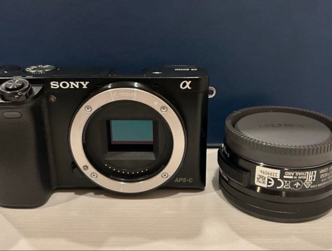 Sony α6000 ミラーレスカメラ ダブルズームレンズ付