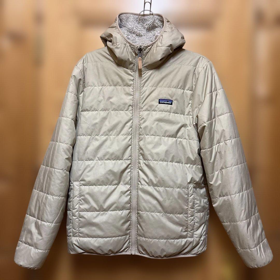 パタゴニア キッズ XXL リバーシブル・レディ・フレディ・フーディ ブルゾン