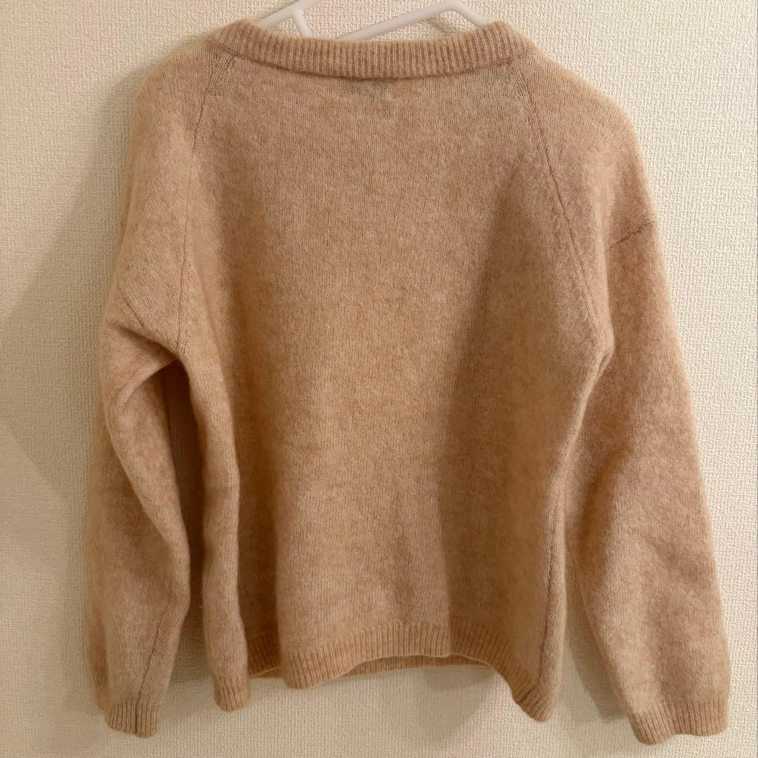 Acne Studios Dramatic Moh モヘアニット クリーム