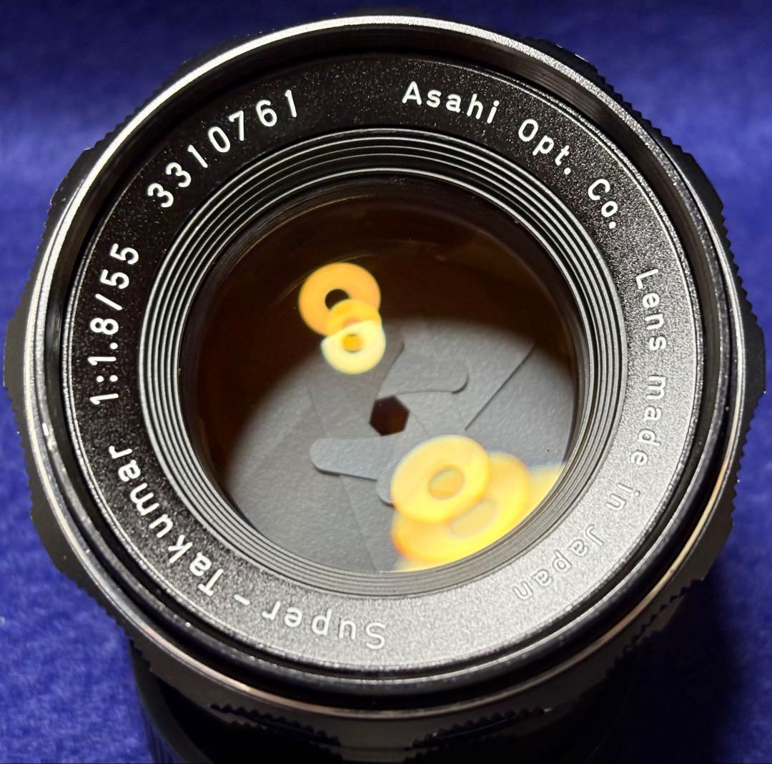 PENTAX Super Takumar 55mm f1.8 後期型 95016