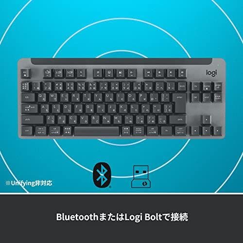 ロジクール SIGNATURE K855GR 無線 メカニカルキーボード TTm