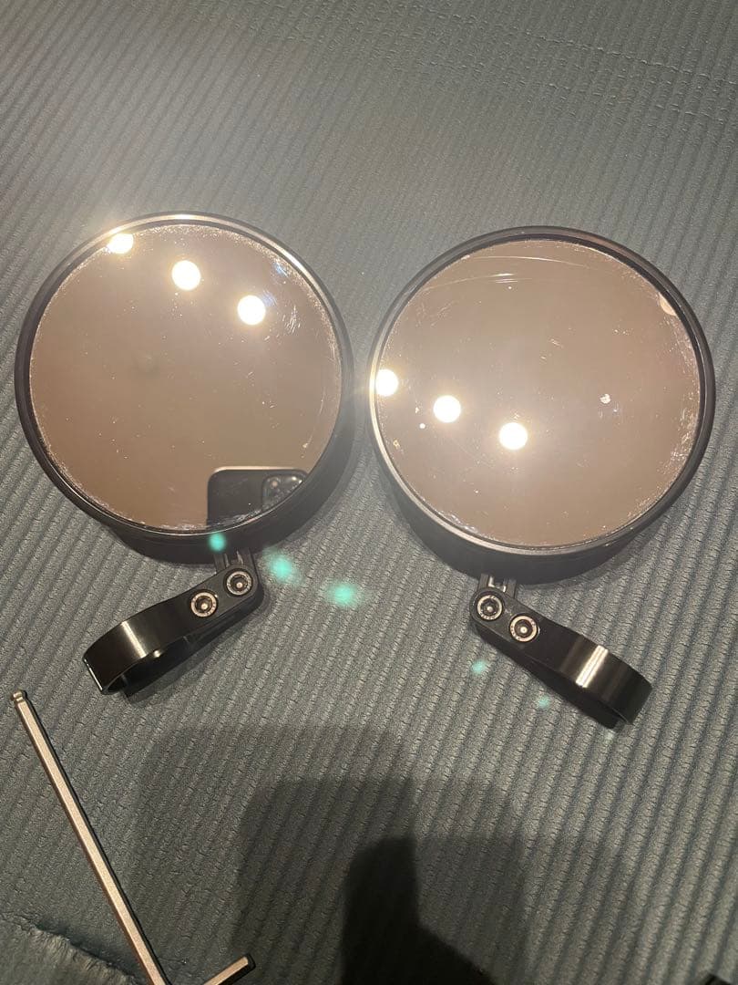 HIGH-SIDER バイクミラー 2個セット