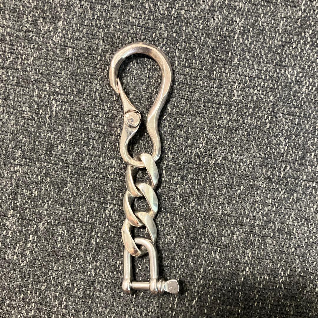 GARNI + Argentgleamシルバー キーリング　シャックル付