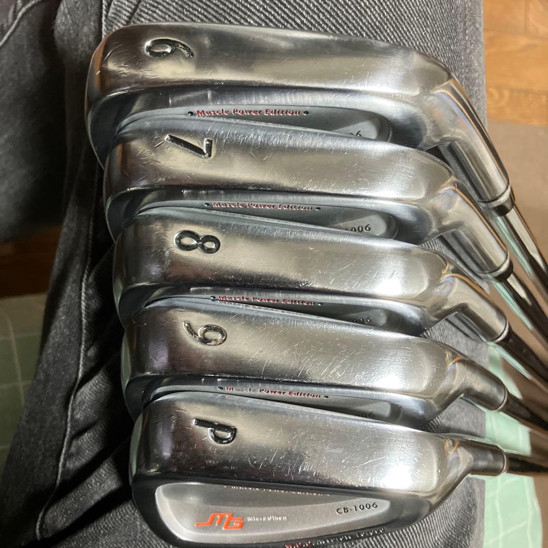 n*9様 最終値下　三浦CB-1006アイアン6番からPW 島田ゴルフNINE(