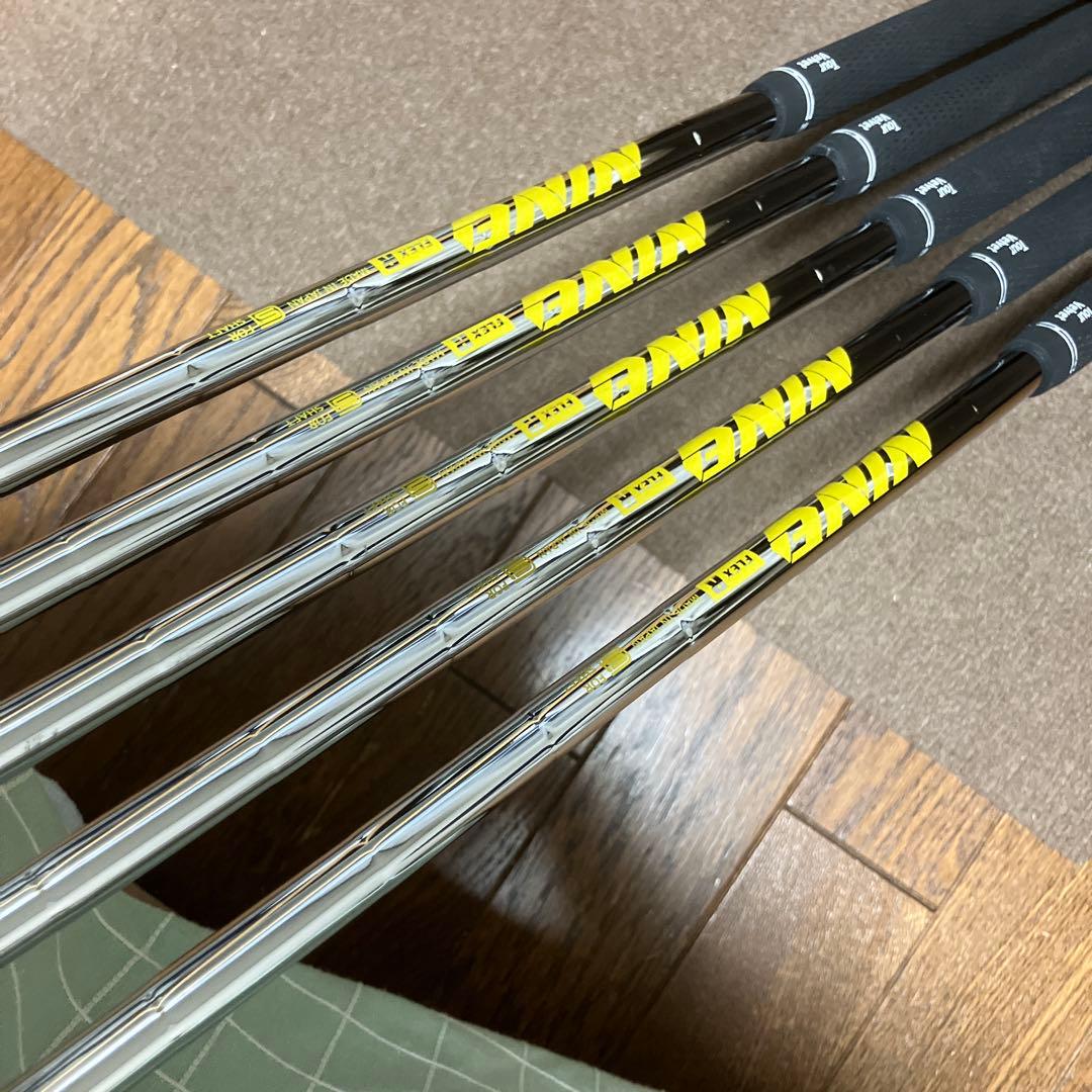 n*9様 最終値下　三浦CB-1006アイアン6番からPW 島田ゴルフNINE(