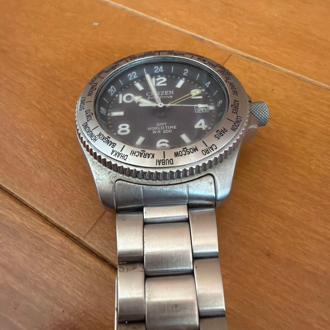 CITIZEN エコドライブ ブラックダイヤル