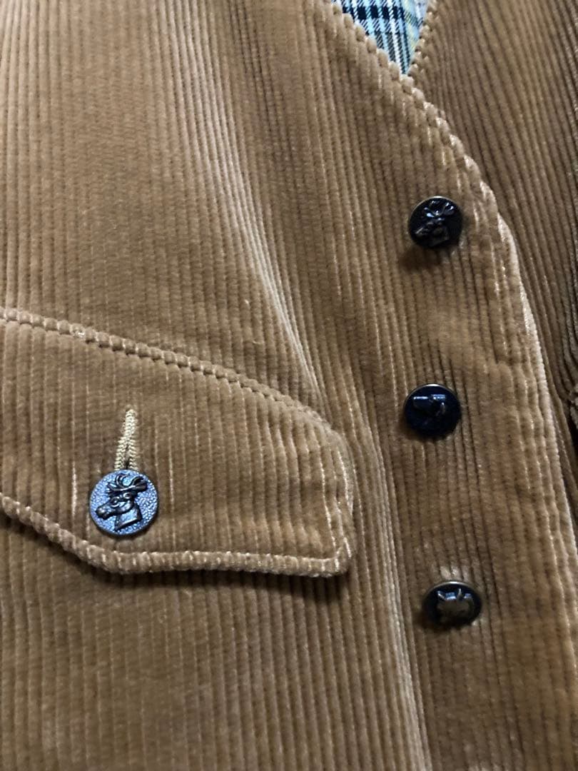 【希少/状態良好】RRL ダブルアールエル コーデュロイ ベスト XS