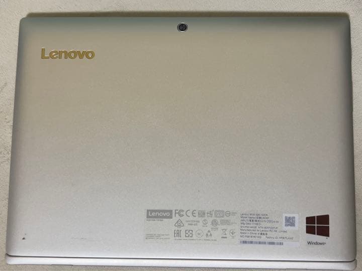 Windowsノート本体 LenovoMIIX320-10ICR Atom x5Z8350 4GB64GB