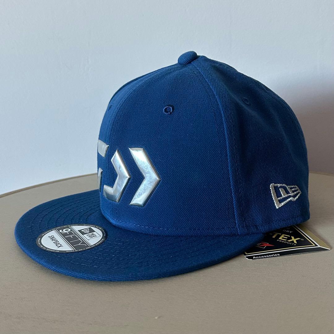 未使用　DAIWA × ニューエラ　GORE-TEX キャップ　ブルー　ダイワ