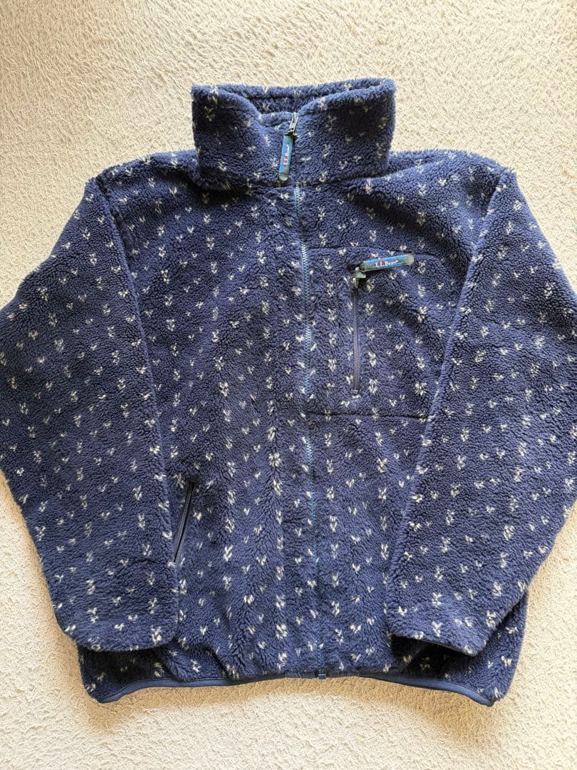 L.L.Bean 90s バーズアイ フリースジャケット