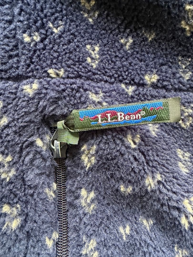 L.L.Bean 90s バーズアイ フリースジャケット