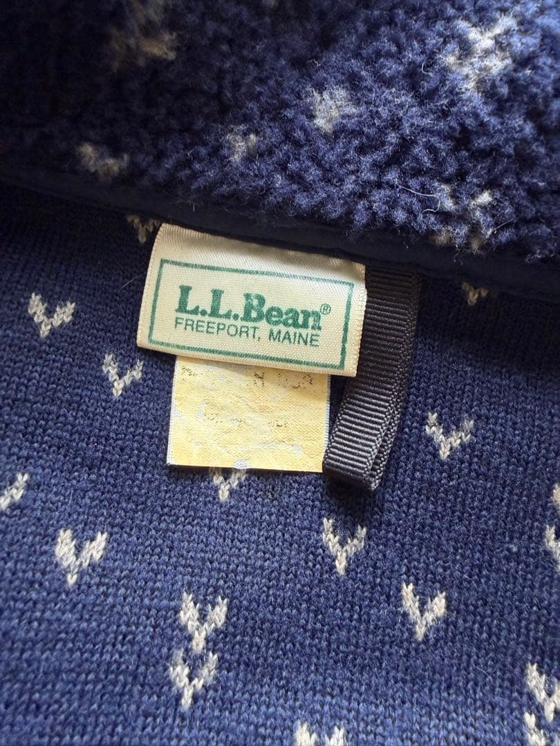L.L.Bean 90s バーズアイ フリースジャケット