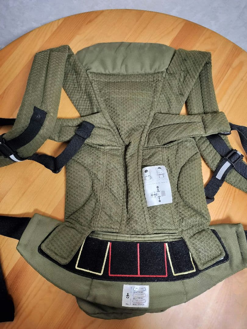 【美品✨】 elgobaby OMNI breeze オリーブグリーン カーキ