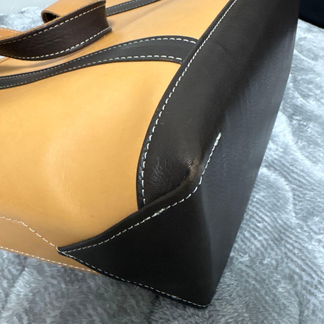 天野宝国　ヌメレザートートバッグ　2nd 別注