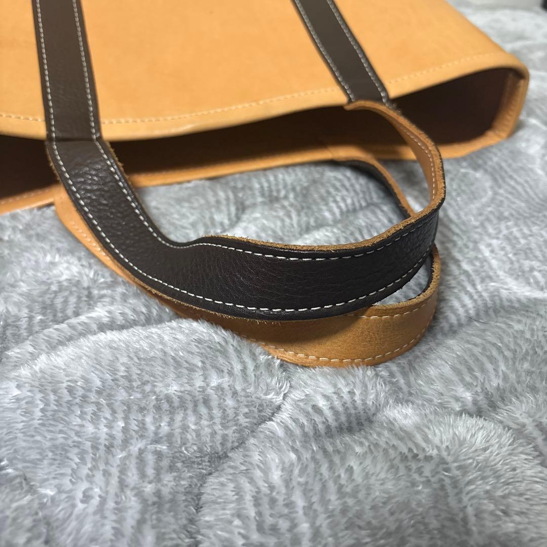 天野宝国　ヌメレザートートバッグ　2nd 別注