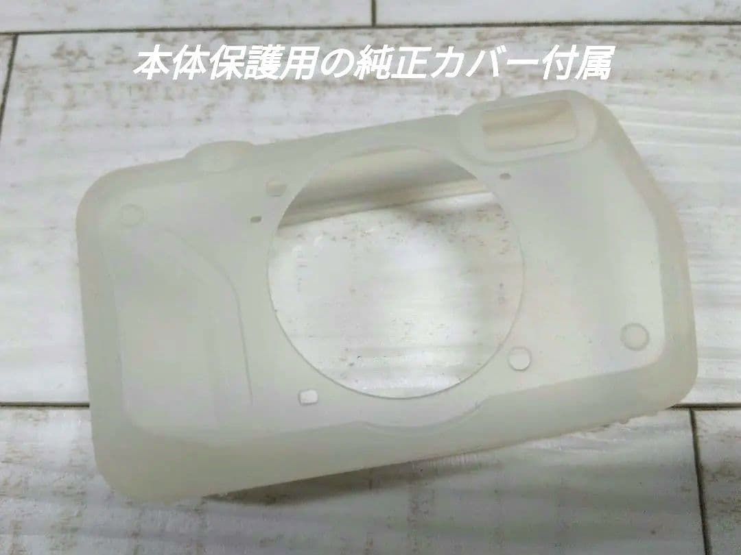 RICOH WG-6 オレンジ 防水デジカメ R02050 ★付属品付★