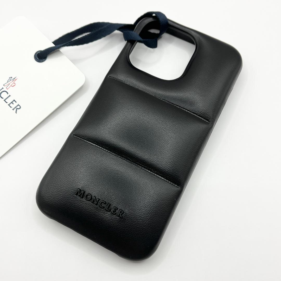 【新品】MONCLER ブラック iPhone 13pro ケース
