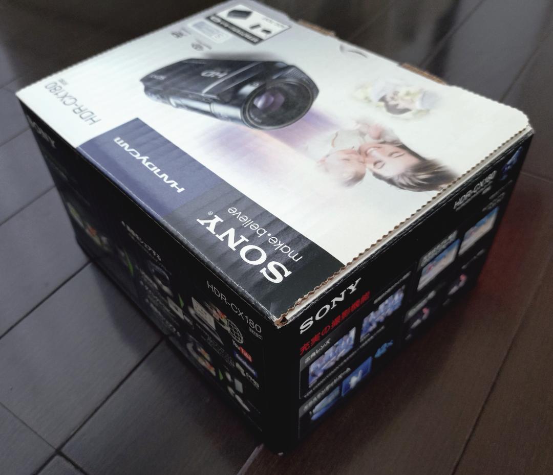 SONY HANDYCAM ビデオカメラ 本体 HDR-CX180 正箱入り