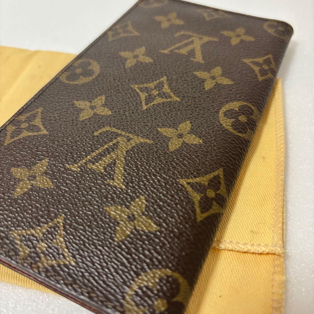 ルイヴィトン モノグラム ポルトカルトクレディ円 長財布 イニシャル無し