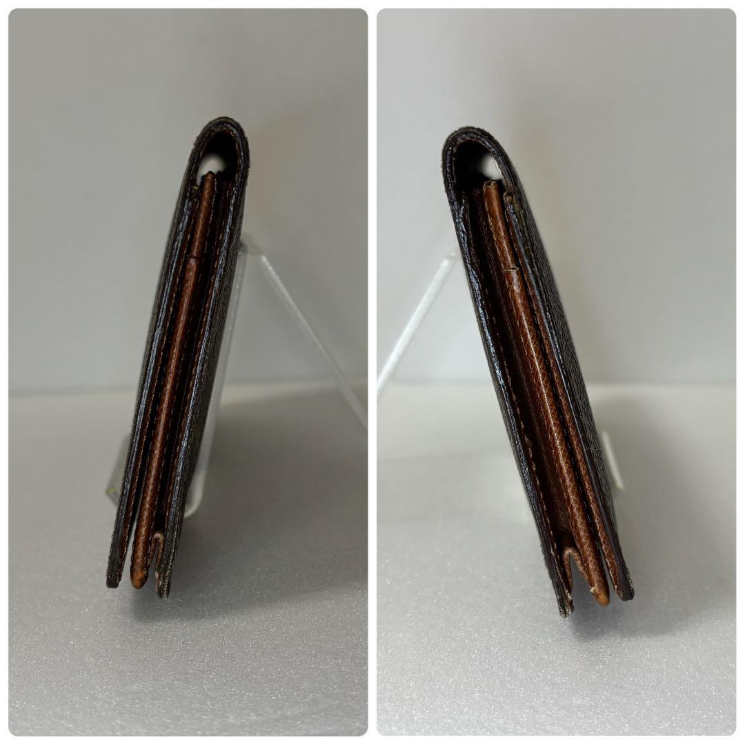 ルイヴィトン モノグラム ポルトカルトクレディ円 長財布 イニシャル無し