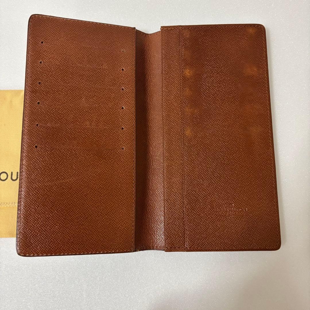 ルイヴィトン モノグラム ポルトカルトクレディ円 長財布 イニシャル無し