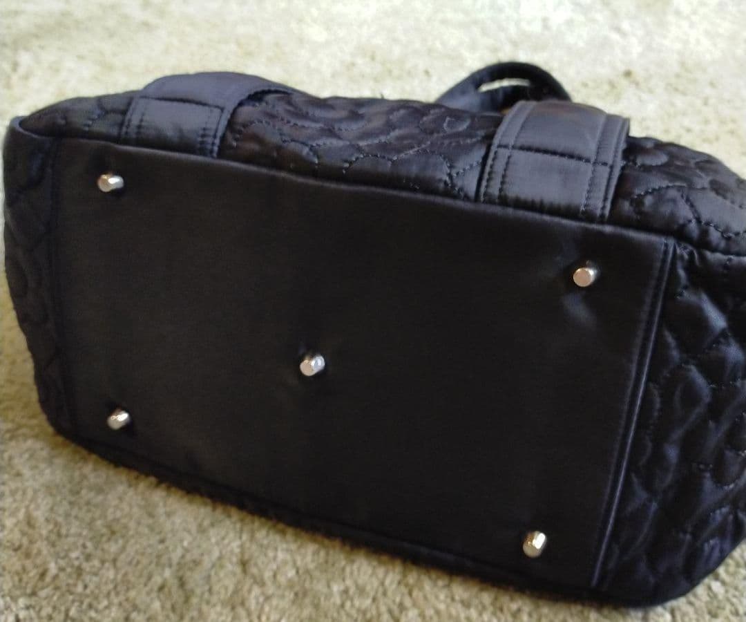 MARY QUANT ボストンバッグ 大容量 ブラック