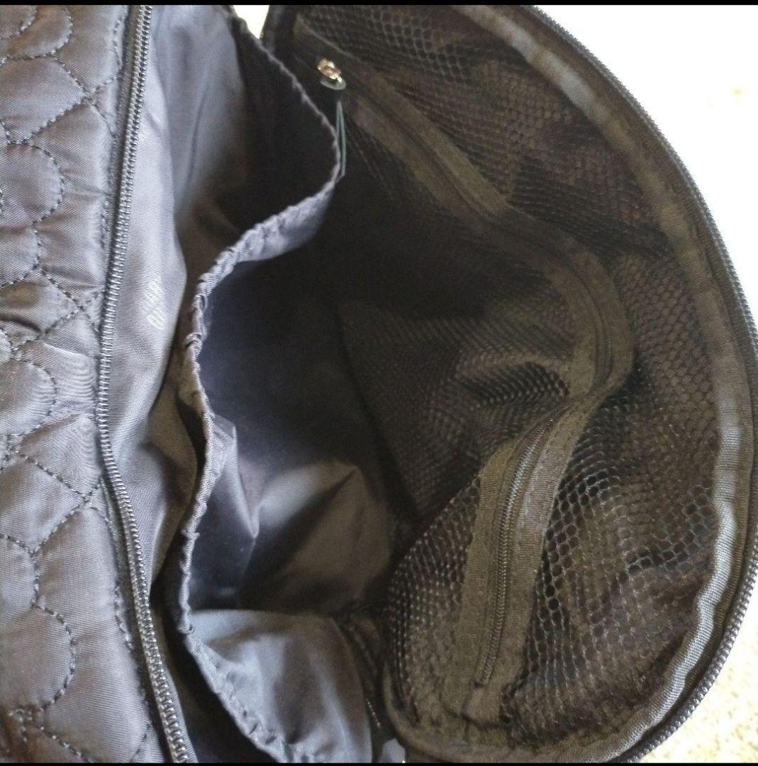 MARY QUANT ボストンバッグ 大容量 ブラック