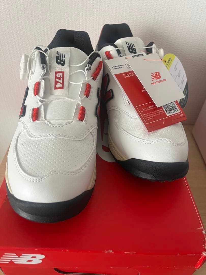 新品【New Balance 】UGBS574 ゴルフシューズ