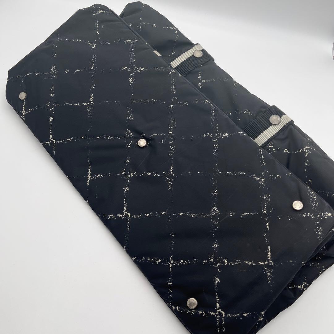 CHANEL シャネル 旧トラベルライン ボストンバッグ ブラック系